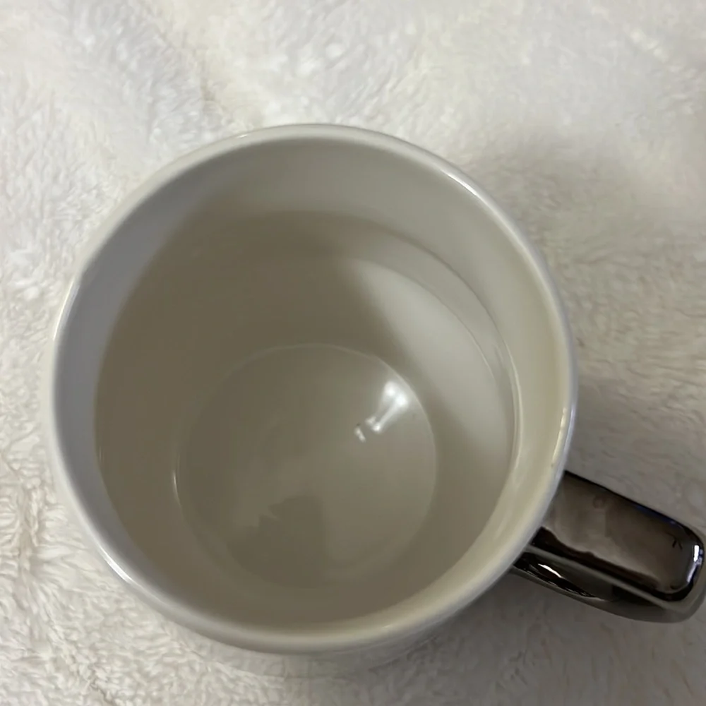 New With Tag 25 Ounce Edible Arrangements Winter Ceramic Mug Snowflake Star